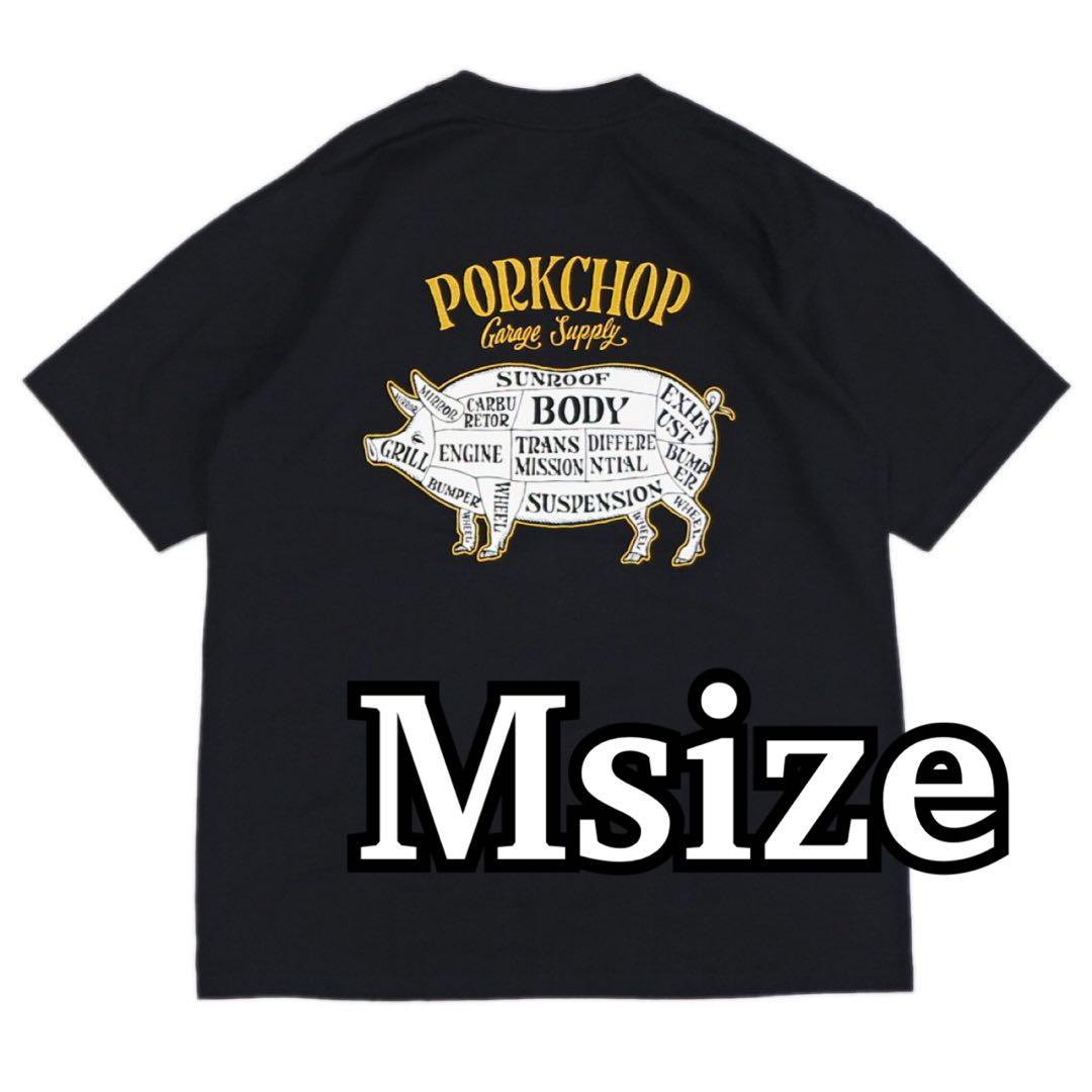 ポークチョップ Tシャツ BLACK GOLD M ラッツ マシス キムタク