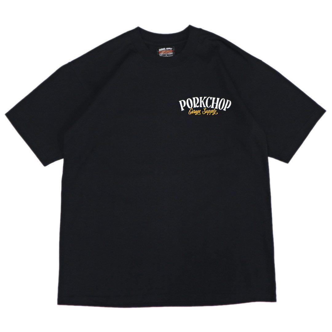ポークチョップ Tシャツ BLACK GOLD M ラッツ マシス キムタク