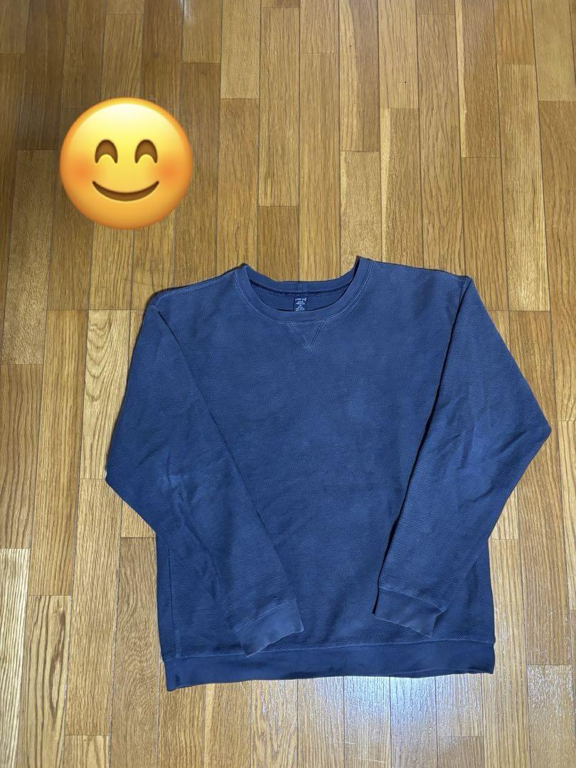 lands end 90s 鹿の子　スウェット　USA製