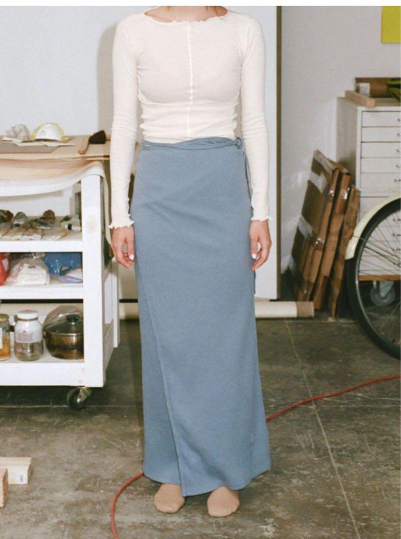 Baserange ベースレンジ BRIG SKIRT 巻きスカート M