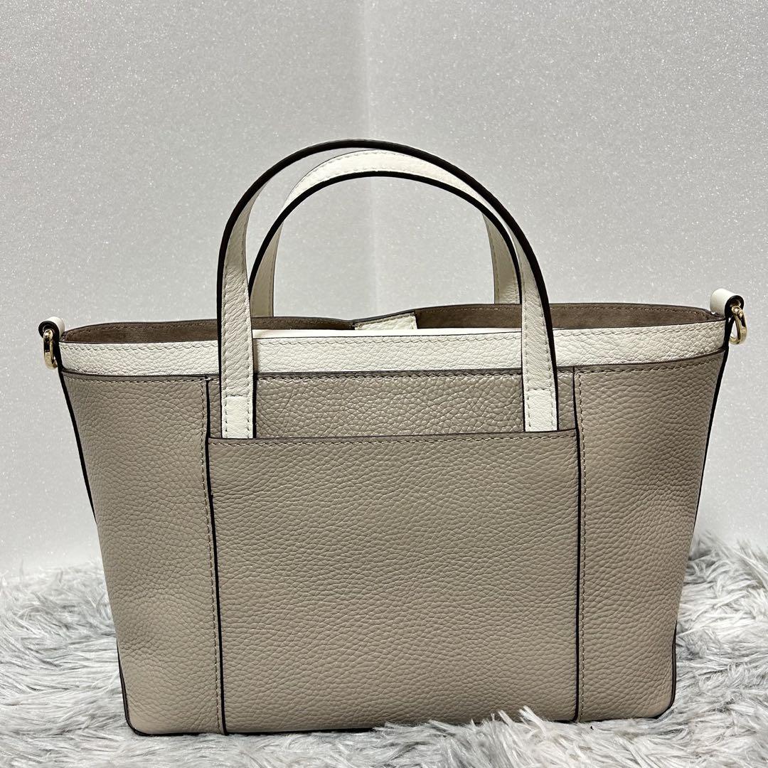 LOWELL Things 2way ショルダーバッグ グレイッシュベージュ