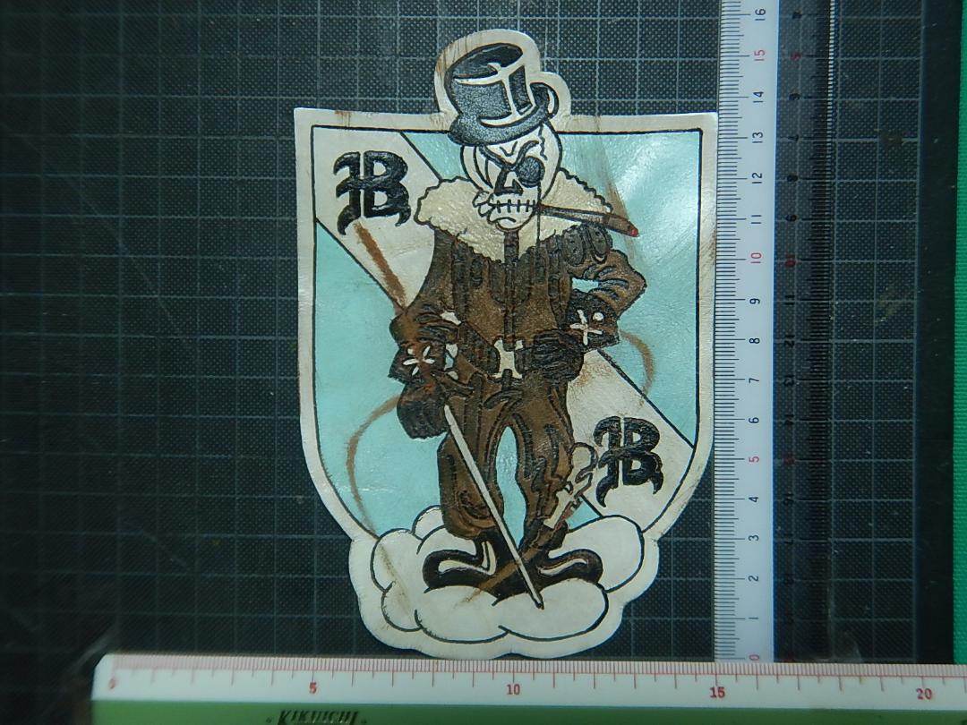 レザーパッチ ハンドメイド
