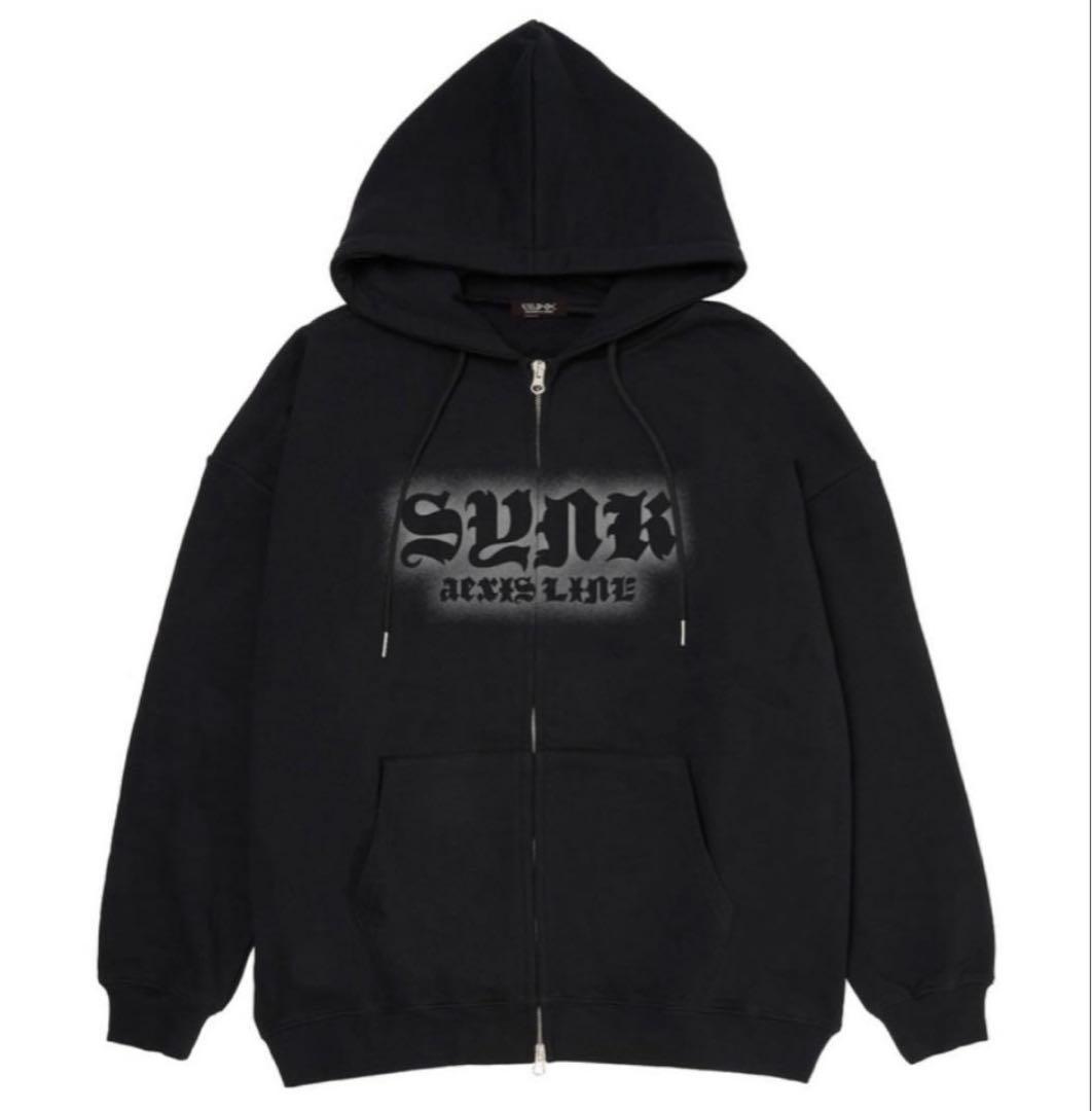 aespa aeXIS LINE ジップアップパーカー Lサイズ