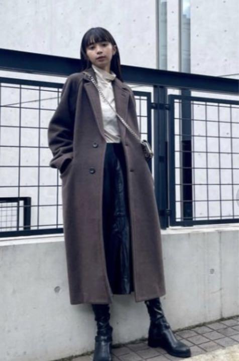 moussy マウジー チェスターロングコート