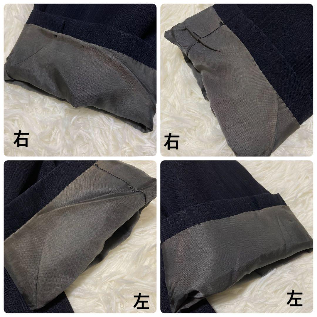【BELLUMORE】スーツ 上下セット スラックス2本 春夏 大きいサイズ
