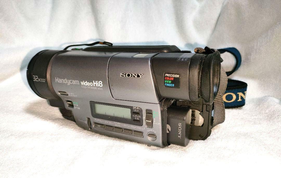 【ジャンク】SONY Handycam Video Hi8 ビデオカメラ本体 SONY Handycam video Hi8 32倍ズーム ☆ジャンク品☆ - メルカリ