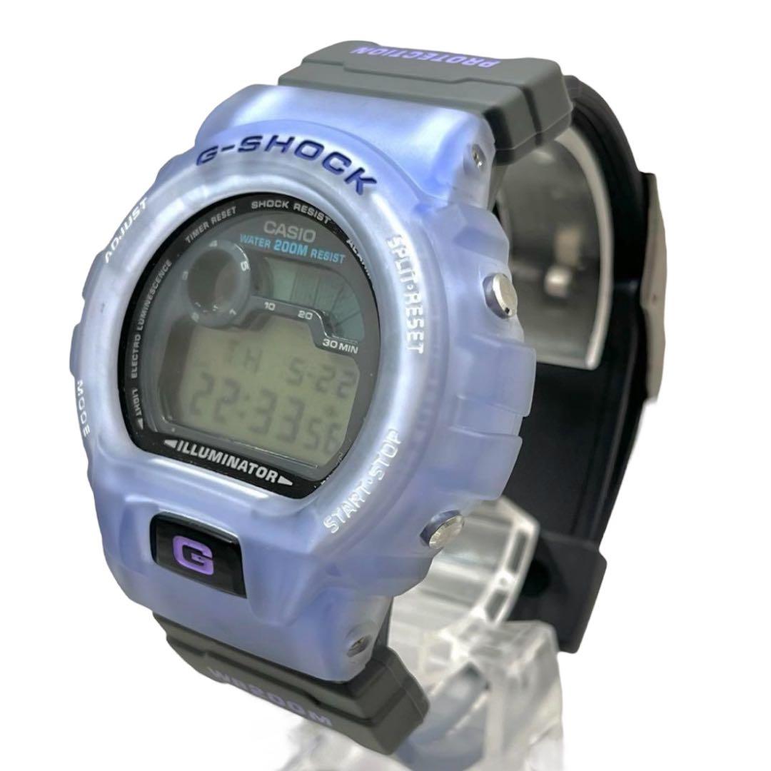 【新品電池】美品 G-SHOCK DW-6900 ライトパープル 入手困難 レア