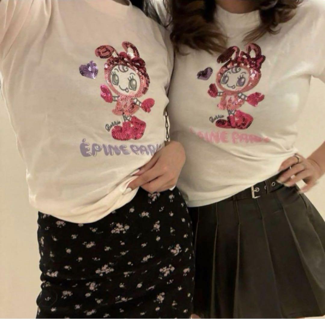 epine エピヌ メゾピアノ ベリエちゃん Tシャツ