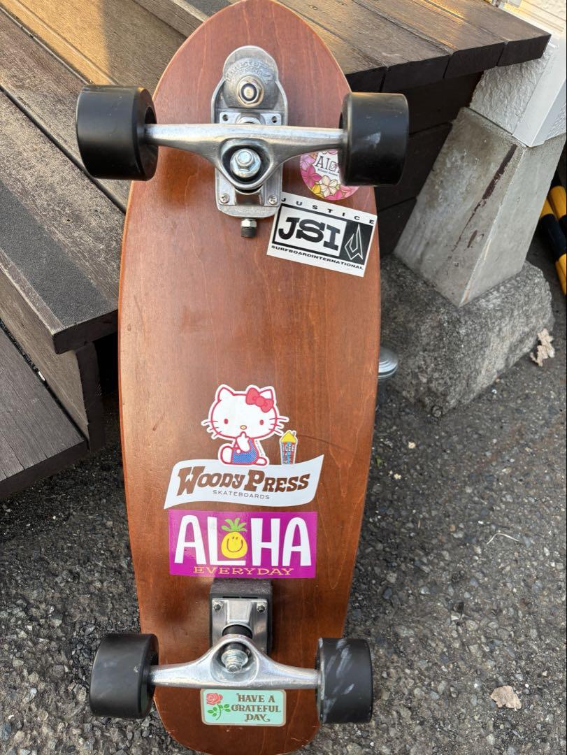 1日限定値下！Woody Press スケートボード サーフスケート　サーフィン