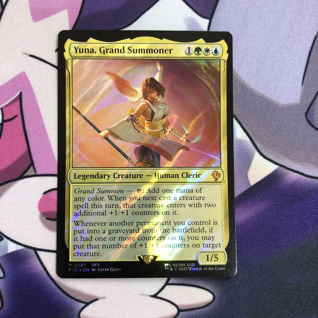 MTG 大召喚士、ユウナ サージfoil 英語 FF