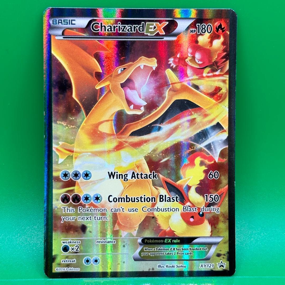 女性が喜ぶ♪ ポケモンカード 海外 SR仕様 20th プロモ 英語 リザードンEX ポケモンカードゲーム