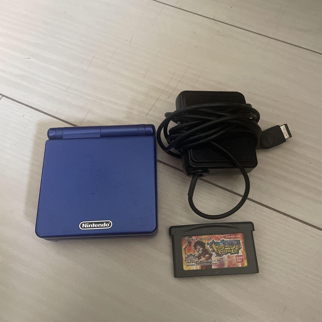 ゲームボーイアドバンスSP 青　充電コード付き