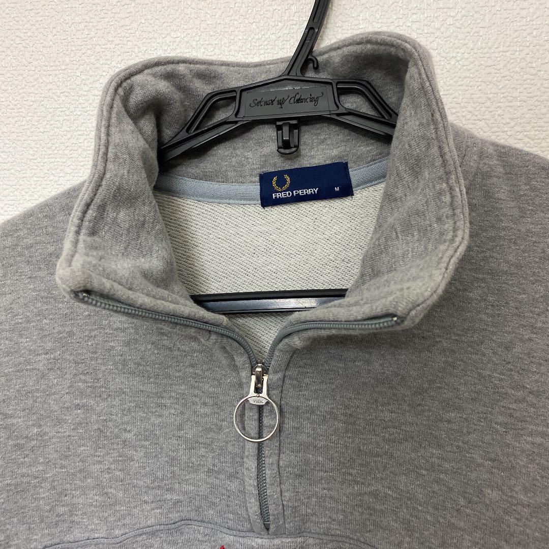 新作登場人気 FRED PERRY ハーフジップトレーナー 5oAZh-m78356301470 人気定番お得