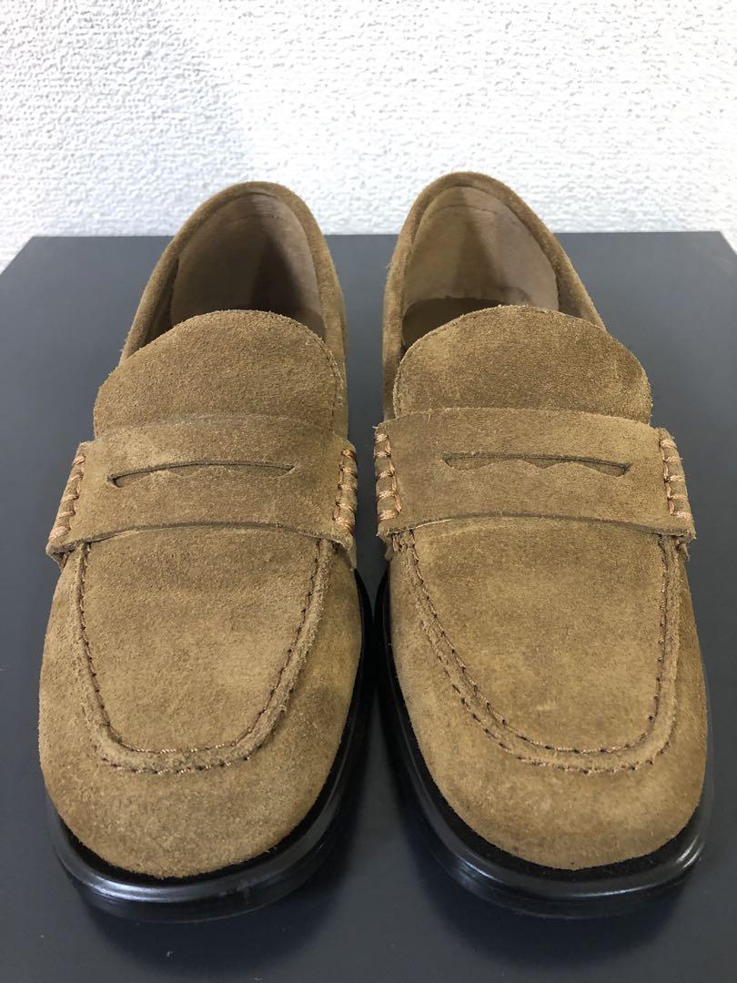 ZARA スプリットレザー（スウェード調）ローファー ZARA スプリットレザー（スウェード調）ローファー