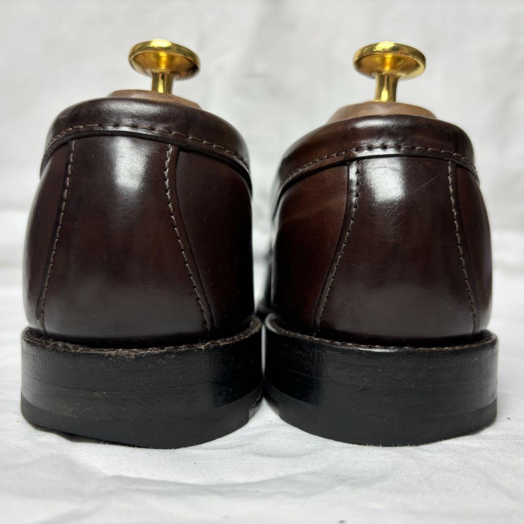 名作】Alden 986 ペニーローファー ハーフサドル コードバン 名作】Alden 986 ペニーローファー ハーフサドル コードバン