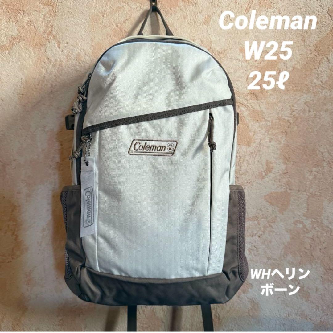 Coleman ウォーカー25（ホワイトヘリンボーン）男女兼用! 5,800円