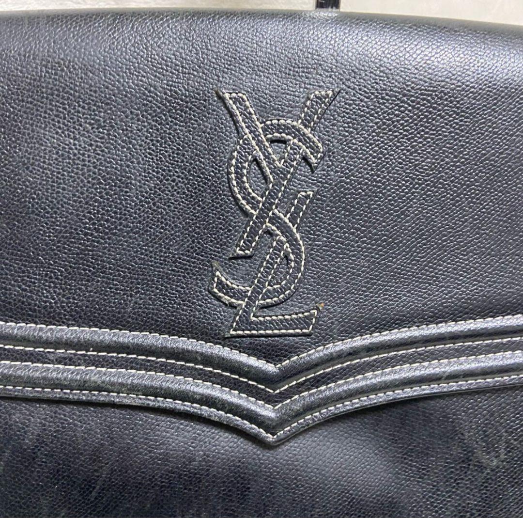 イヴサンローラン ショルダーバッグ カサンドラ YSL ステッチ