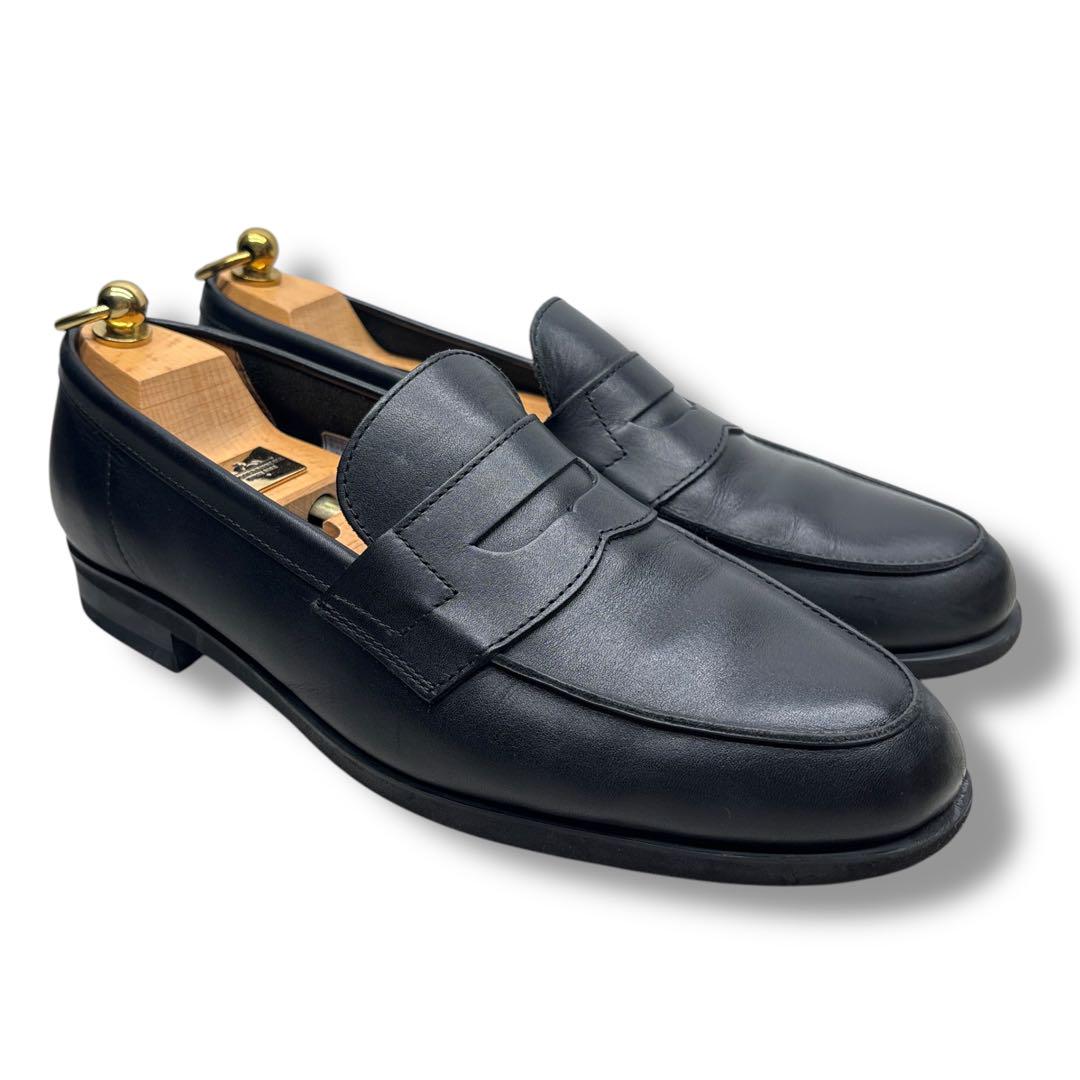 美品■REGAL リーガル【26.0】本革 革靴 ローファー ブラック 黒
