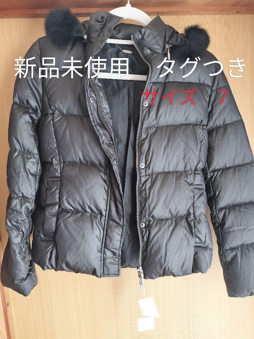 新品未使用 ef-de 黒 ダウンコート ダウンジャケット