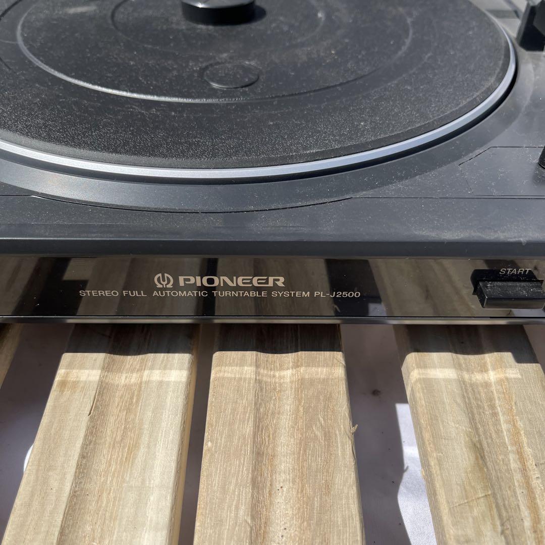 Pioneer PL-J2500 レコードプレーヤー パイオニア