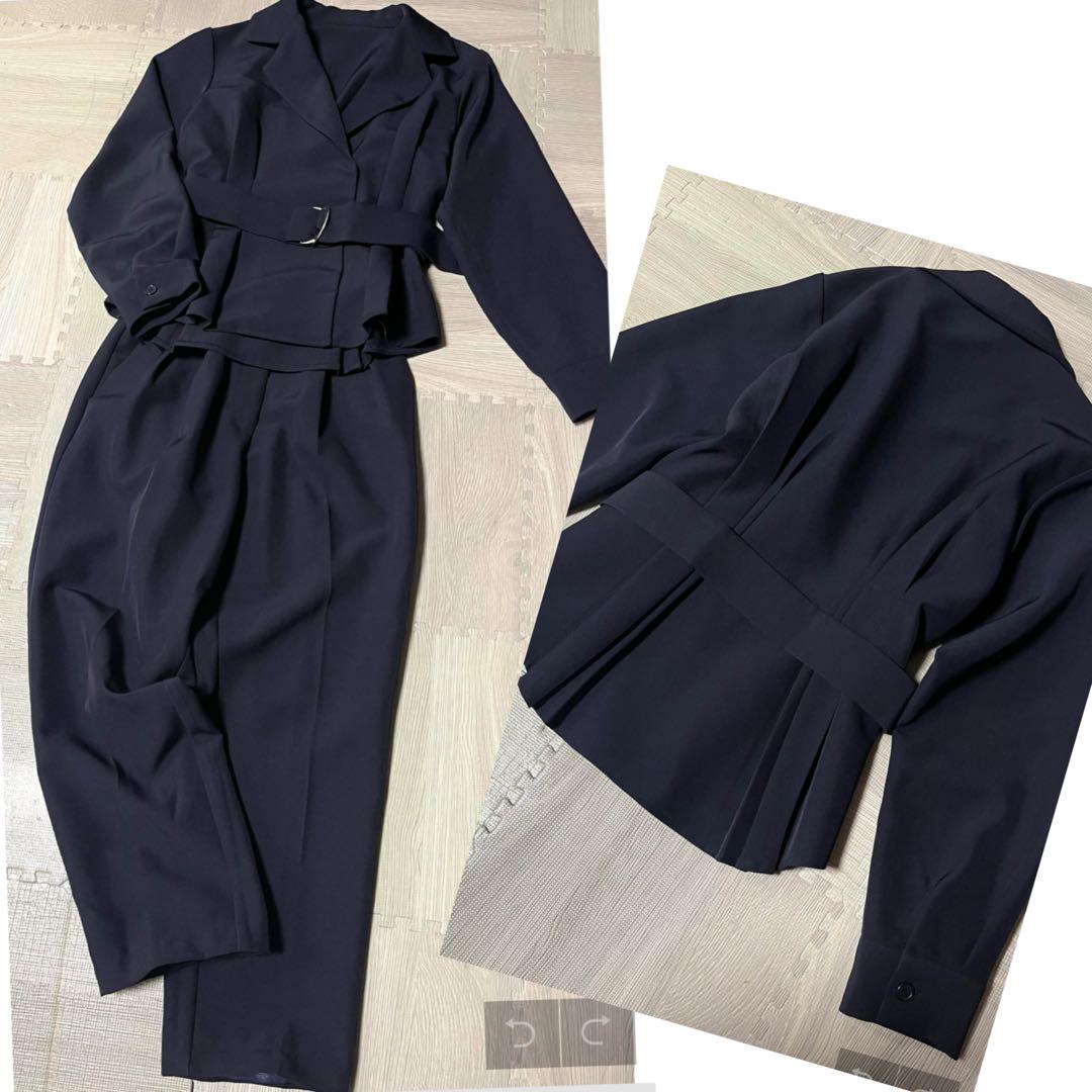 むらさき○RUIRUE BOUTIQUEパンツスーツ　セレモニーフォーマル