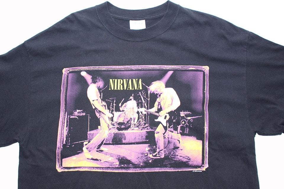 1996 NIRVANA T-Shirt 1996年 ニルヴァーナ Tシャツ/BLACK