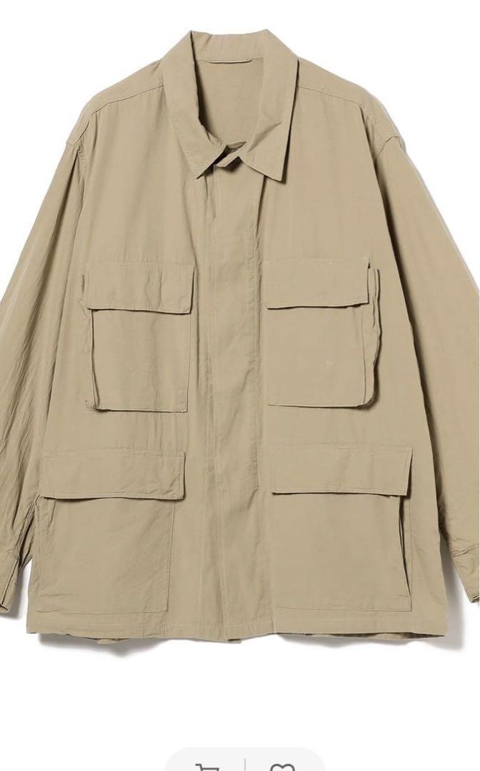 COMOLI 24SS KHAKI B.D.Uジャケット