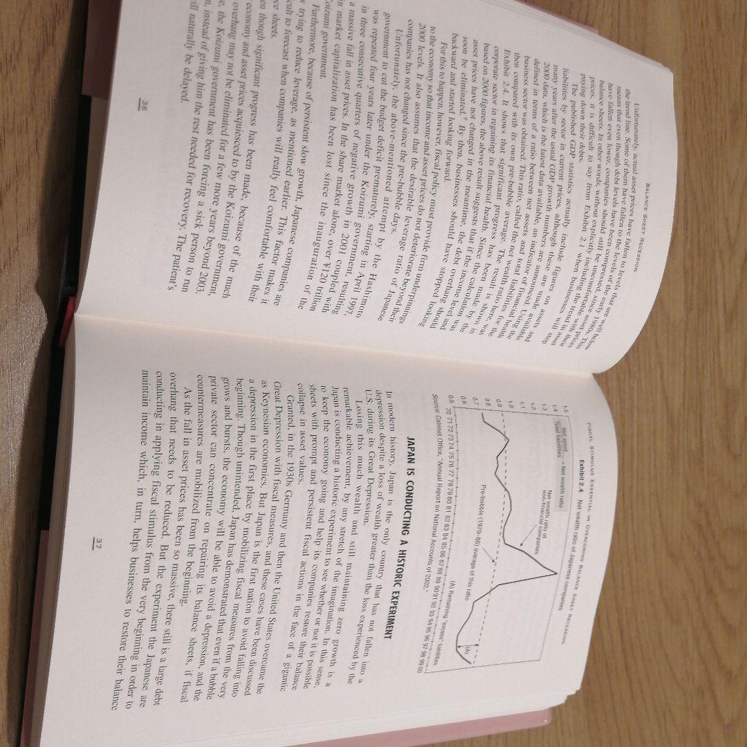 洋書 Balance Sheet Recession by Richard Koo