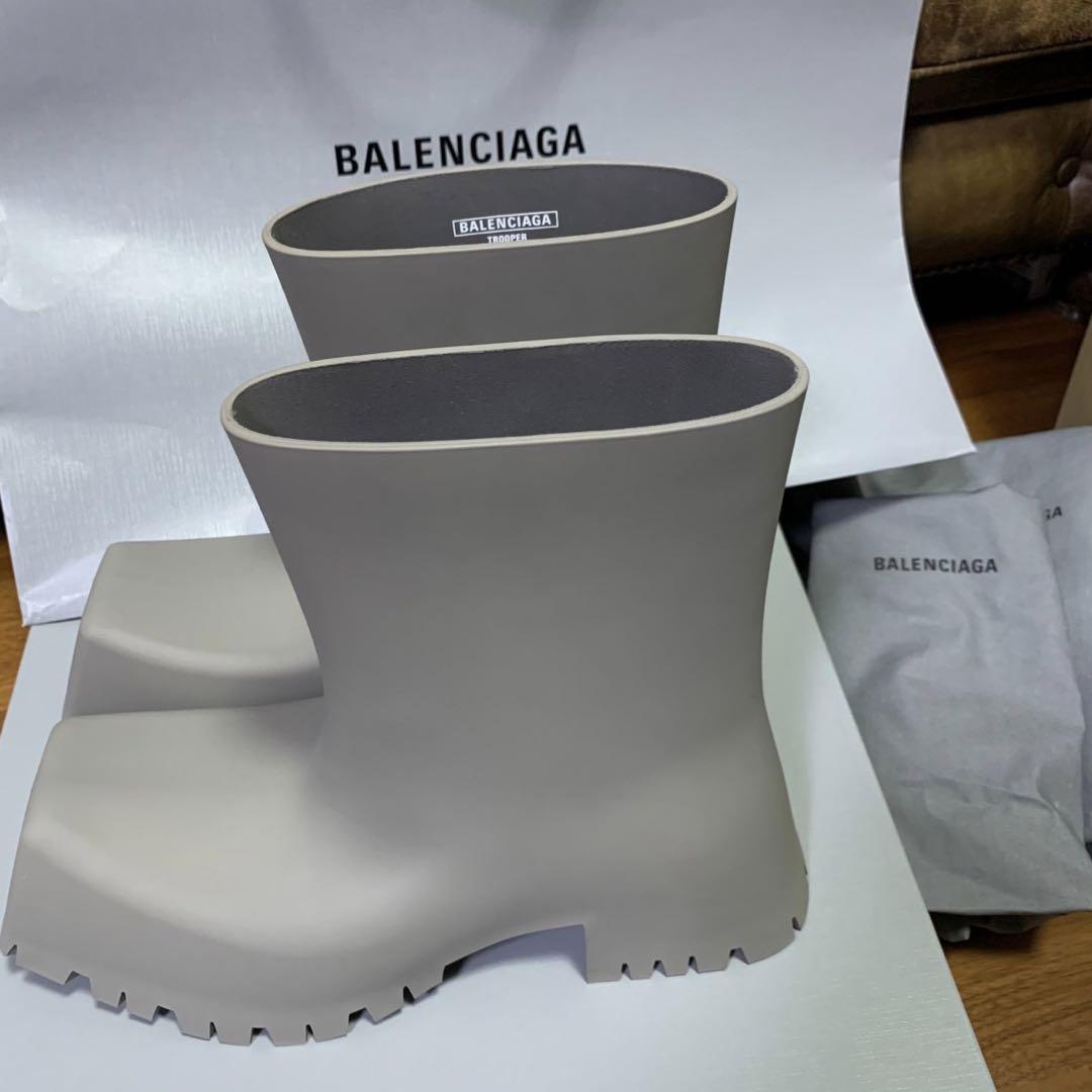 BALENCIAGA TROOPER RUBBER ブーツ　27.5㎝