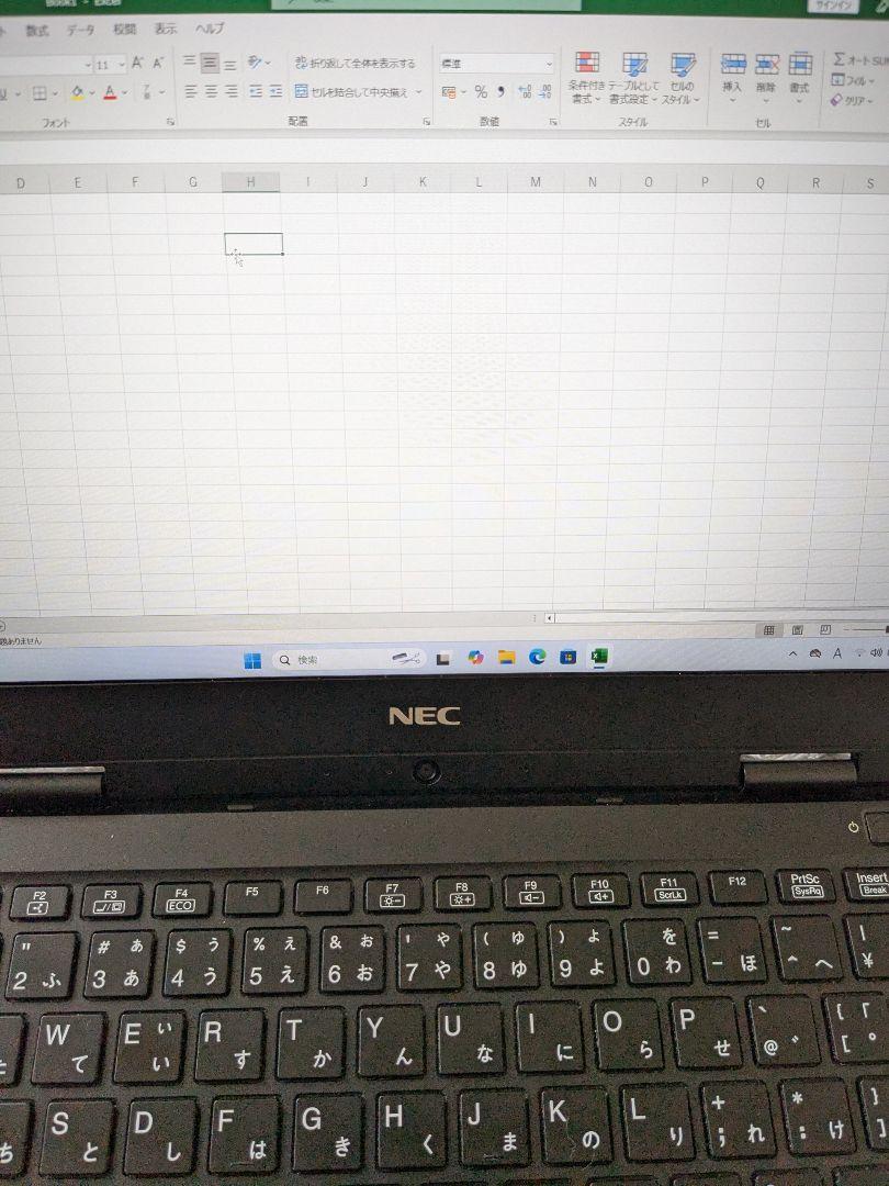 ④ NEC VersaPro 8G 256G FHD MS Office