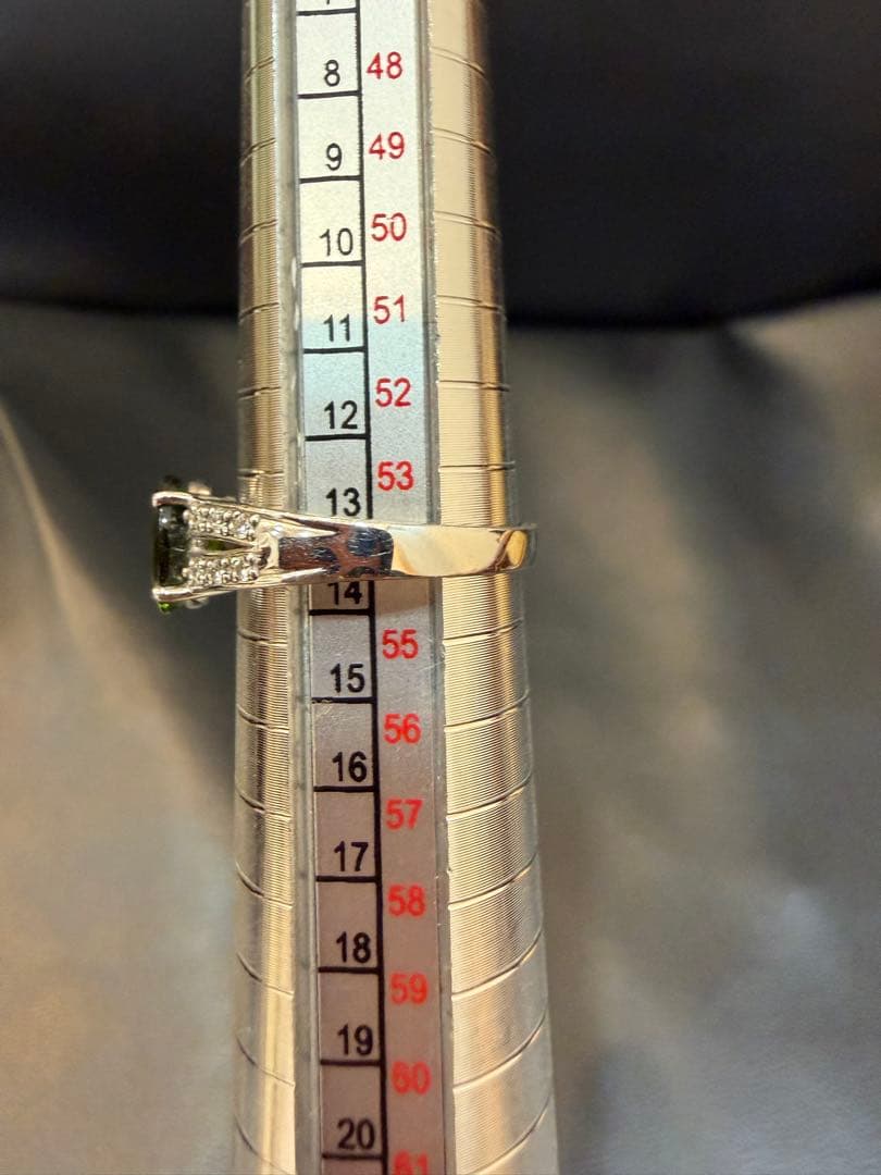 K18WG グリーントルマリン ネックレスリング セット 鑑別書総重量 8.0g K18WG グリーントルマリン ネックレスリング セット 鑑別書総重量 8.0g