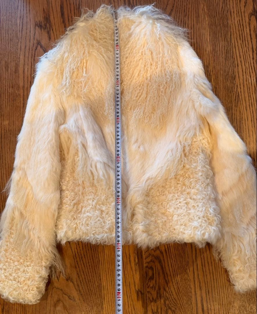 ラビットファー　ファーコート　ジャケット　毛皮