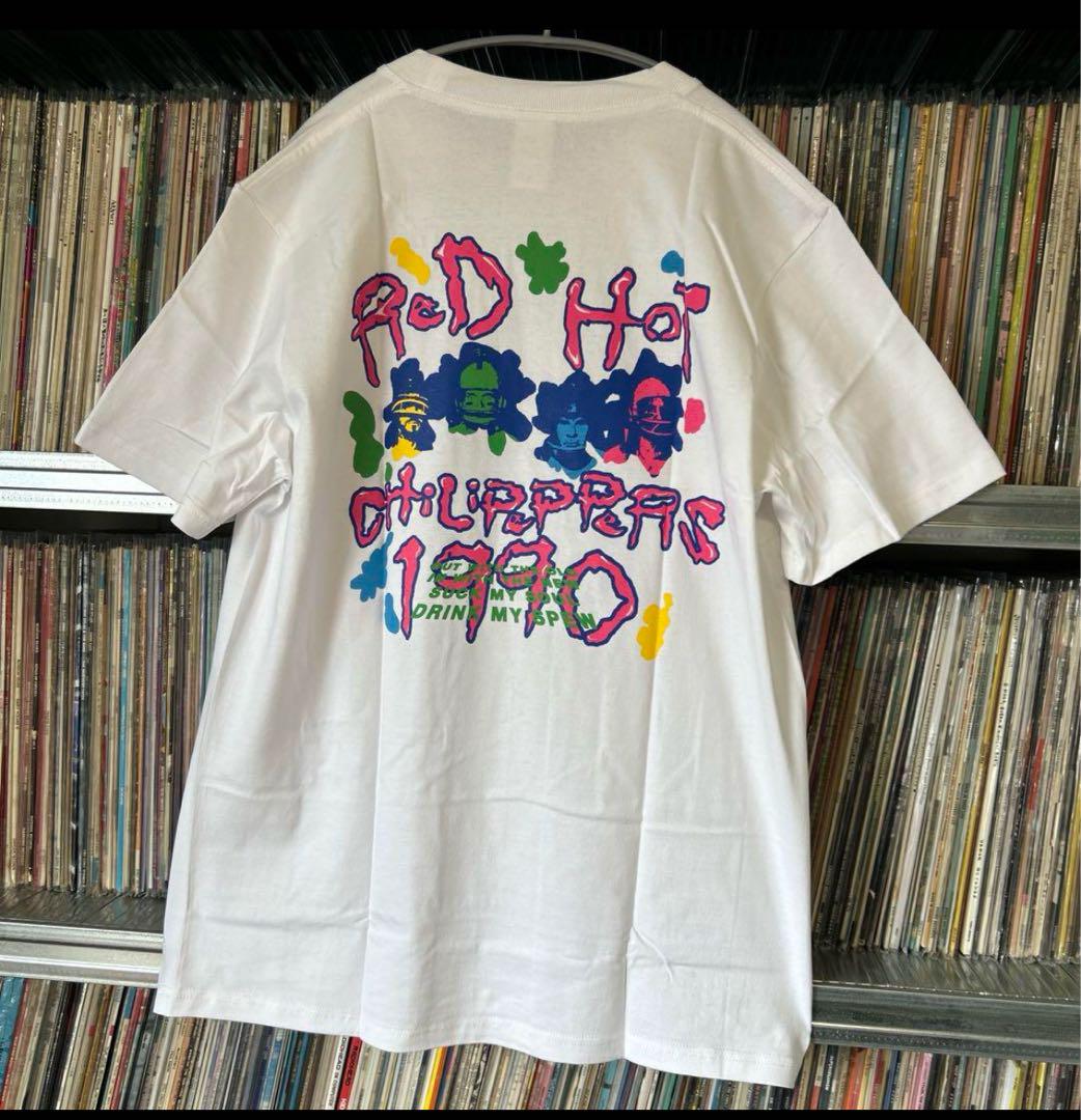 Red Hot Chilli Peppers Tシャツ Lサイズ White Red Hot Chilli Peppers Tシャツ Lサイズ White Red Hot Chili