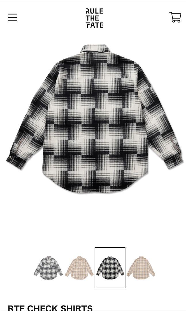 ゆーち‼️RTF CHECK SHIRTS ルールザフェイト サイズ１