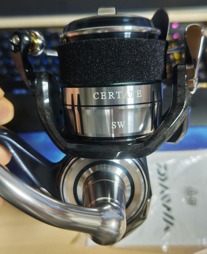 DAIWA　21　CERTATE SW　8000-H　中古品　ライン付き