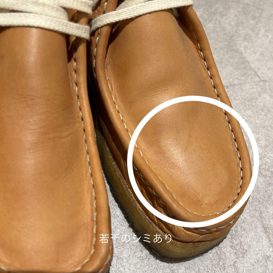 CLARKS】クラークス ワラビー Natural Tan lea タン ヌメ