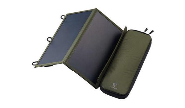 エレコム　NESTOUT　モバイルバッテリー+ ソーラーチャージャー