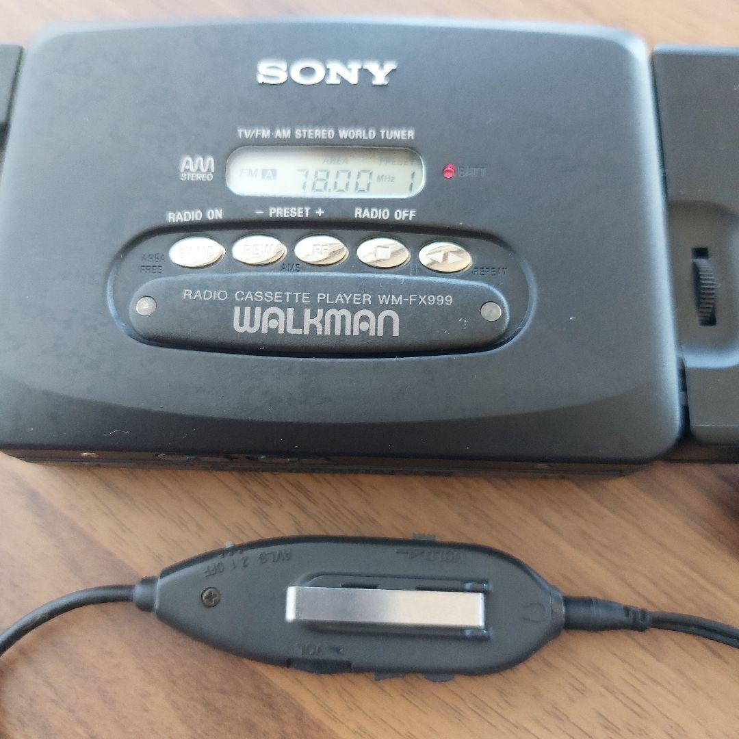 【ジャンク品】SONY カセットウォークマンWM-FX999