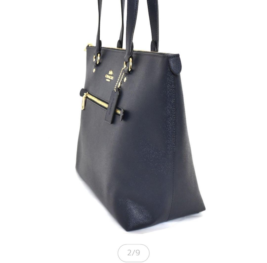 COACH トートバッグ F7960B ネイビー