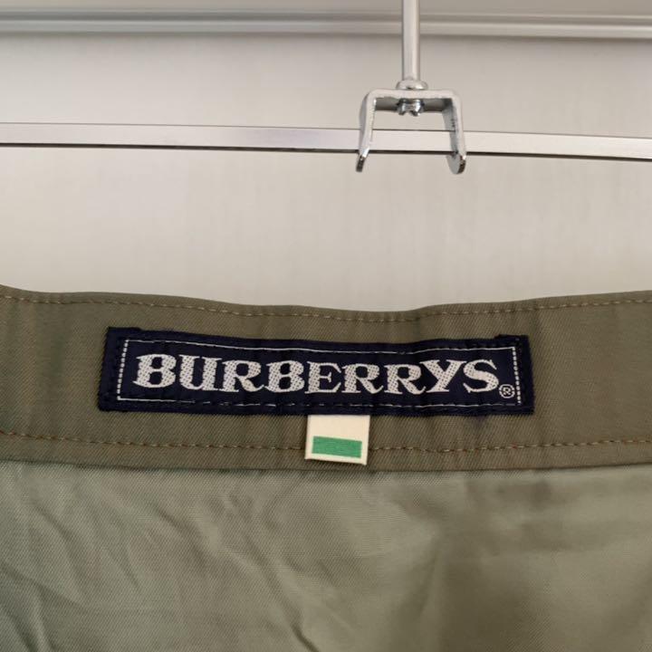 超希少】90s BURBERRYS フロントボタン トレンチ スカート 玉虫色 ...