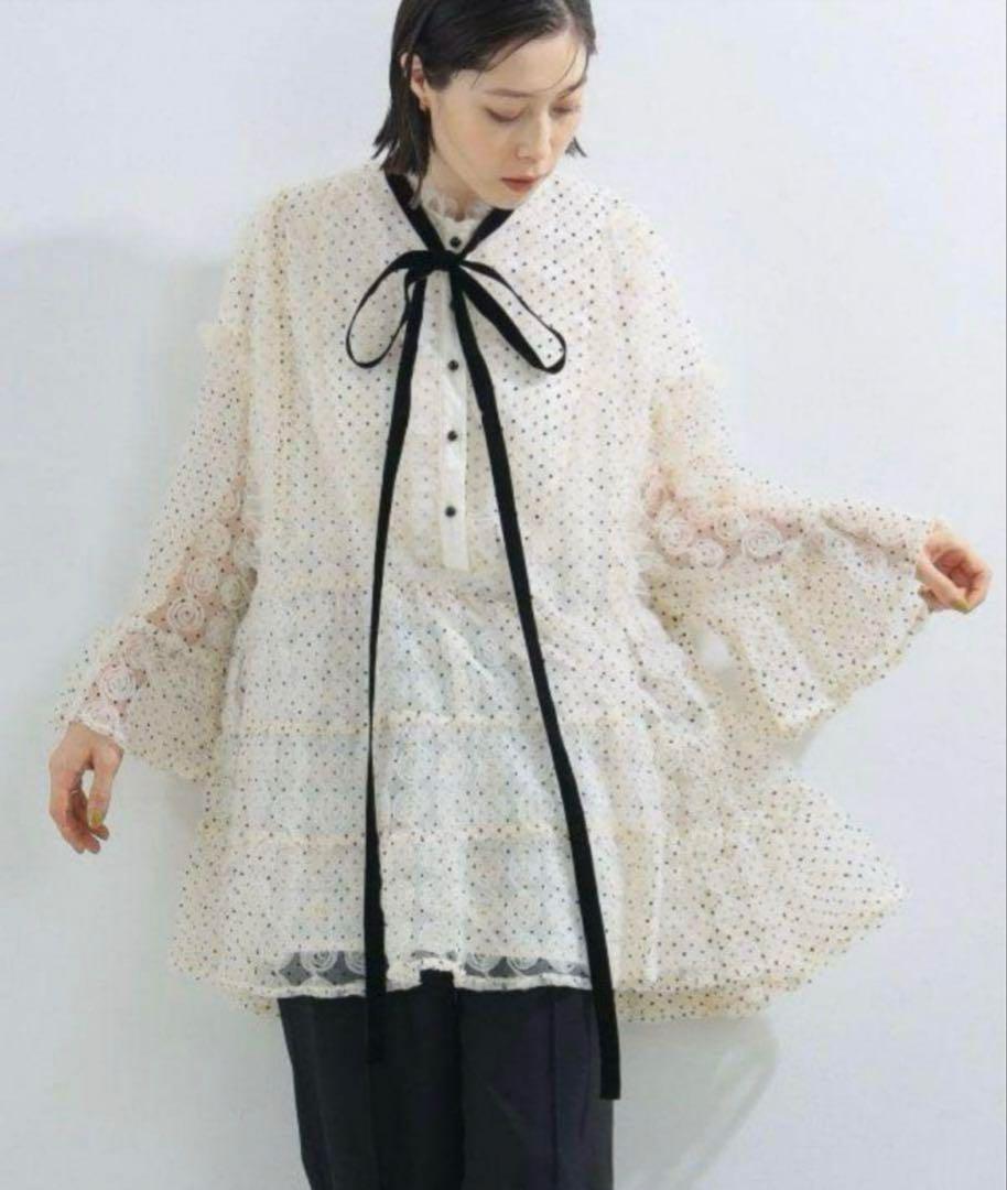 ワンピース sister jane Medallion Rose Tulle Mini