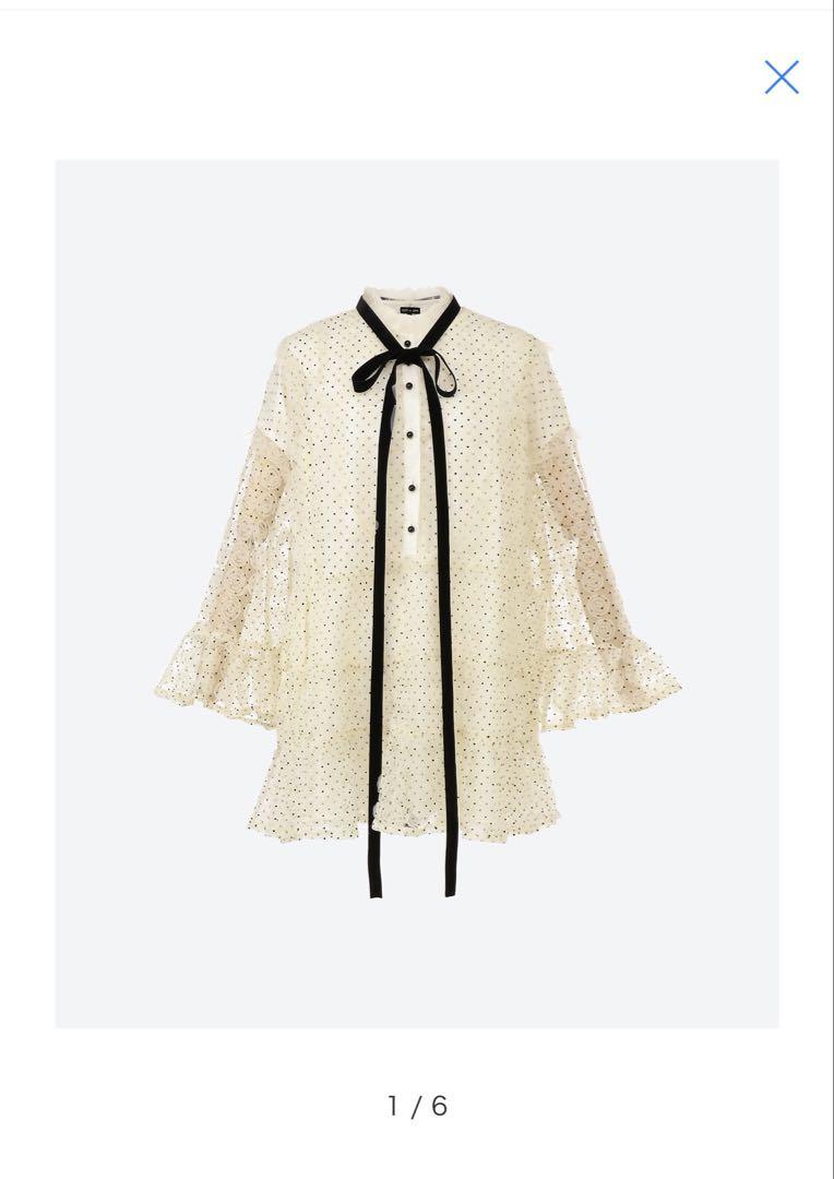 ワンピース sister jane Medallion Rose Tulle Mini