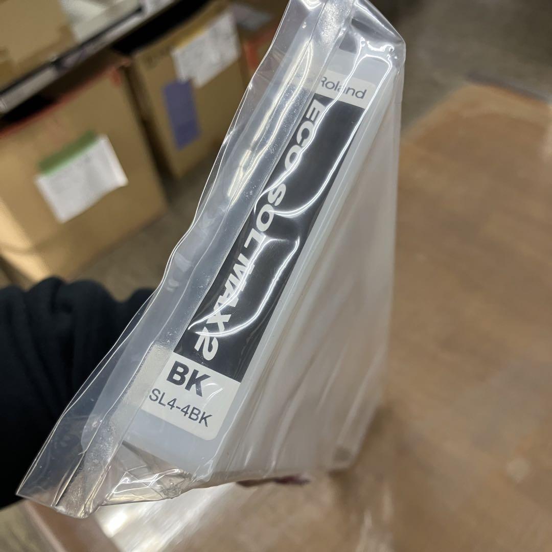 ECO-SOL MAX2 ブラックインクカートリッジ ESL4-4BKローランド