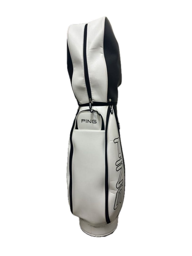PING KARSTEN キャディバッグ ホワイト・ブラック PING KARSTEN キャディバッグ ホワイト・ブラック