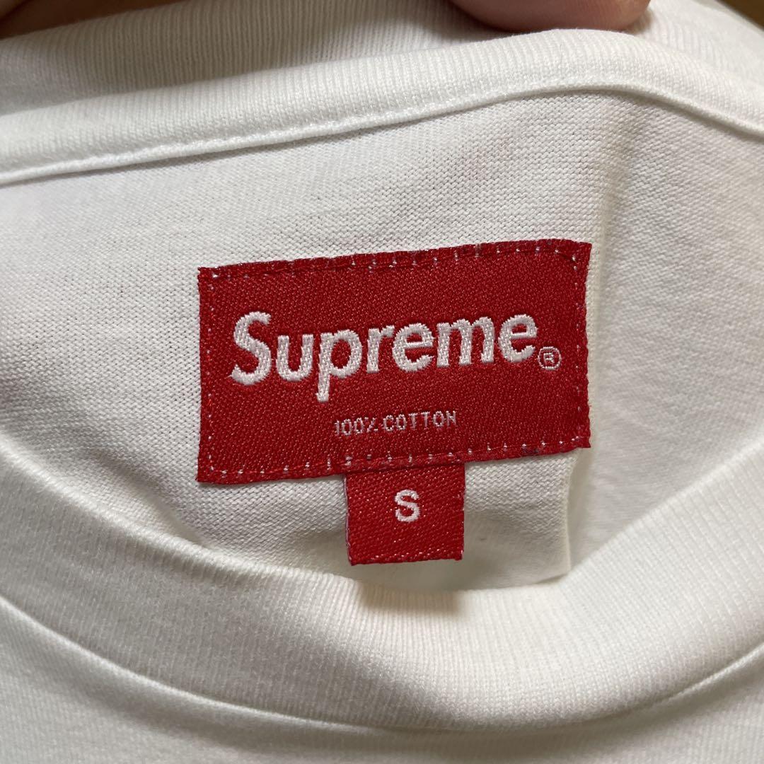 Supreme small box logo ロンT S