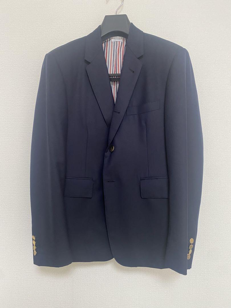 トムブラウン THOM BROWNE ネイビー ブレザー サイズ2