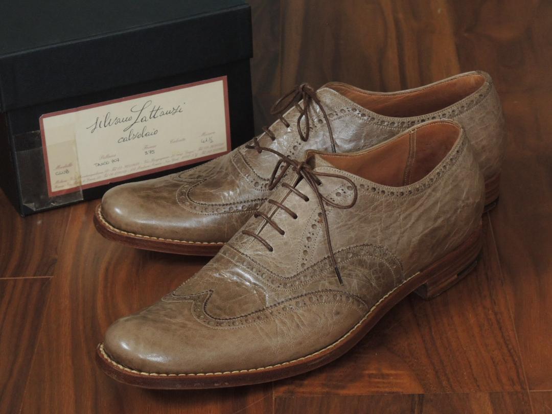 ★新品　シルバノラッタンジ　26.5㎝　現在80万円超のメンズシューズの頂点