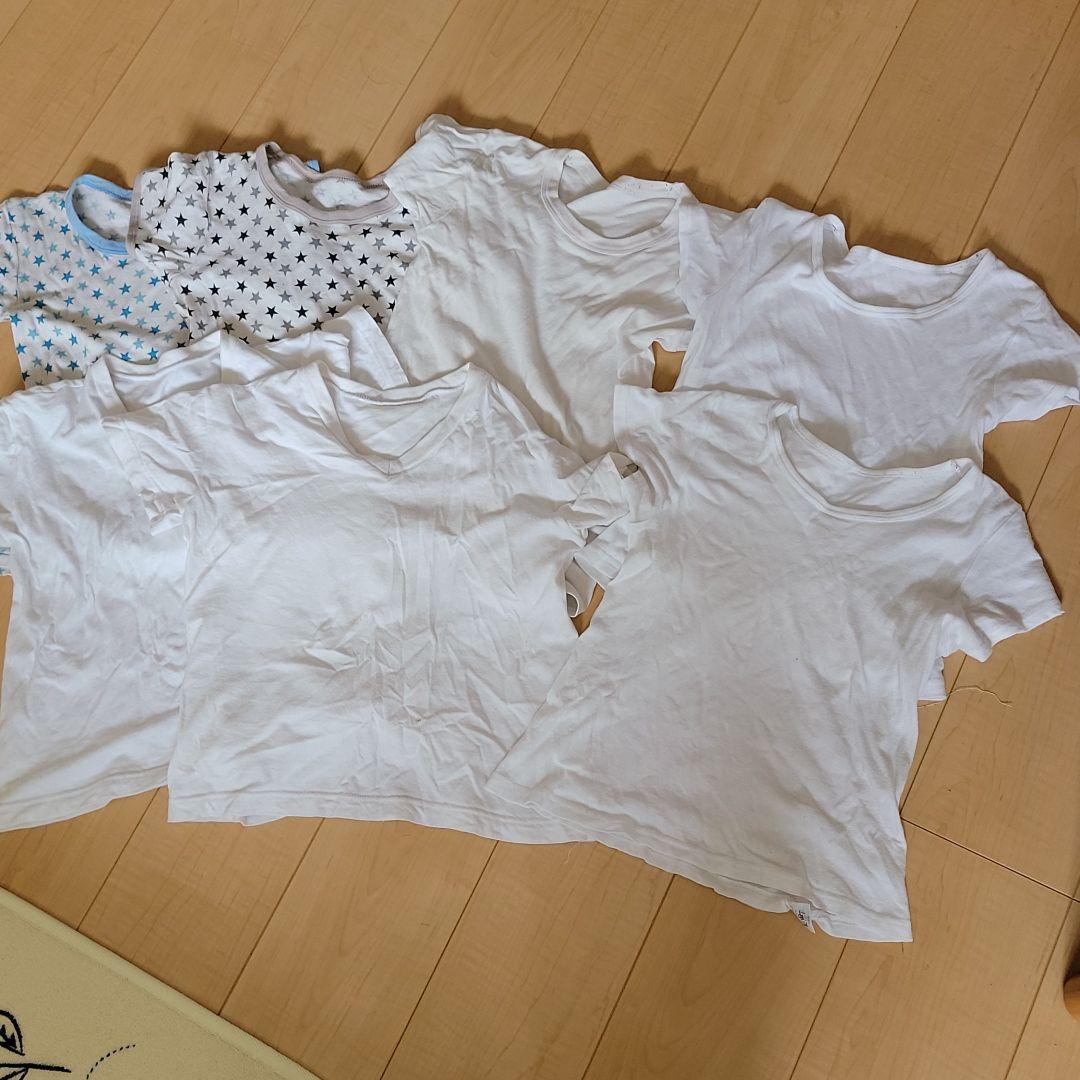 130センチ 半袖肌着セット