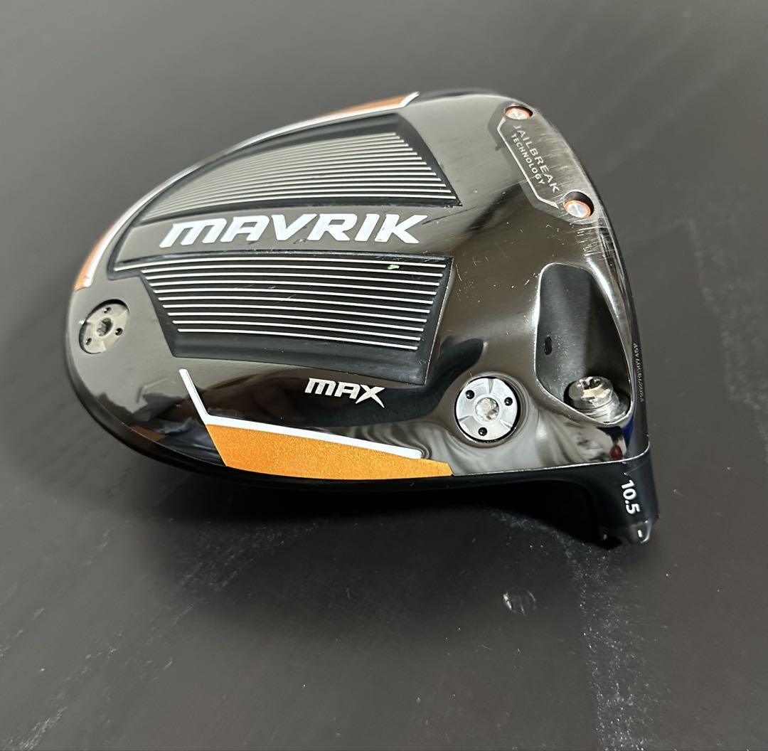 キャロウェイ MAVRIK MAX ドライバー 10.5度 ヘッドのみ