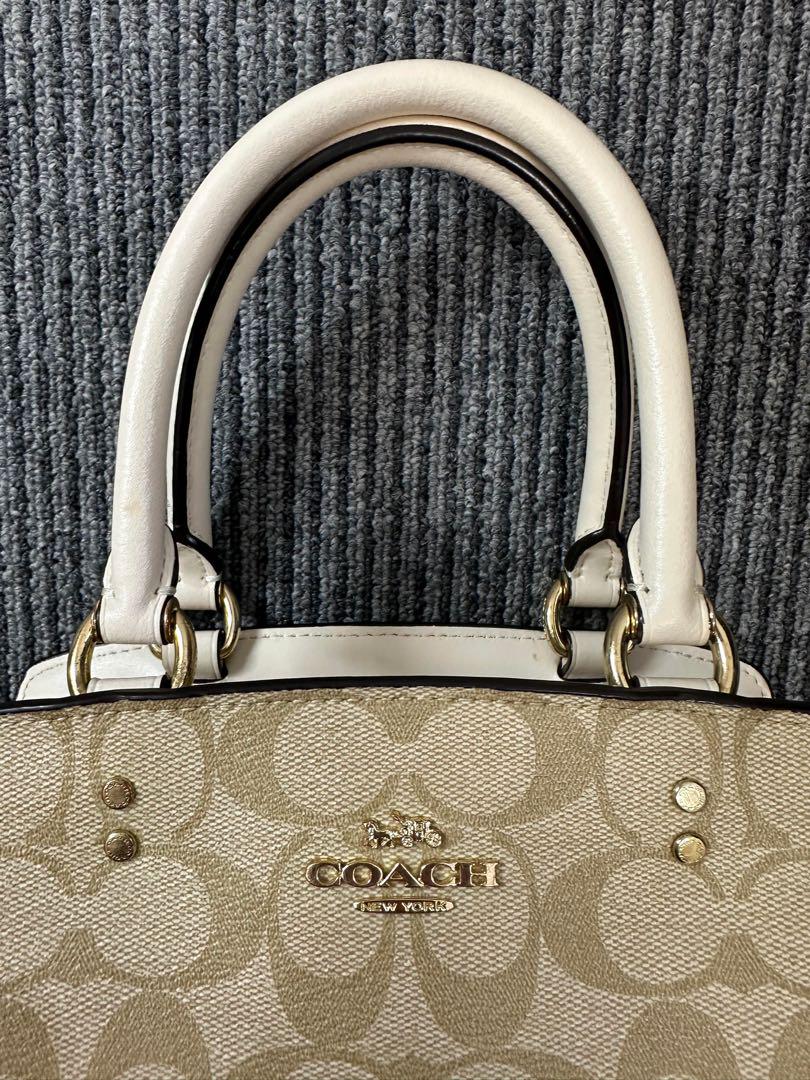 極美品 COACH コーチ 2WAY ショルダーバッグ シグネチャー ビジネス